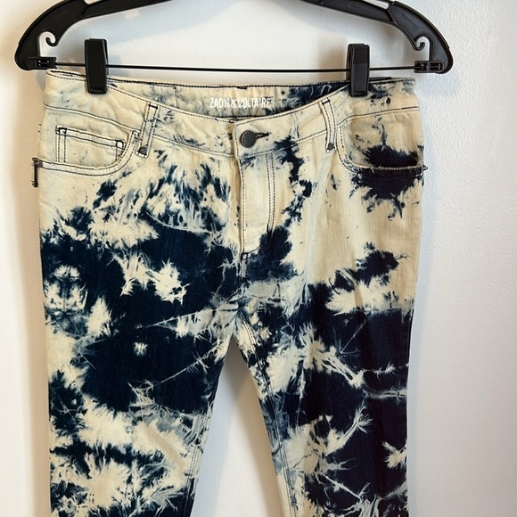 Zadig & Voltaire Eva Tie and Dye Jeans - Picture 5 of 9